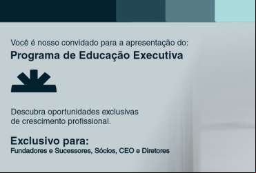 Programa de Educação Executiva